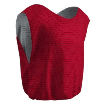 chasuble-champro-reversible-rouge-gris