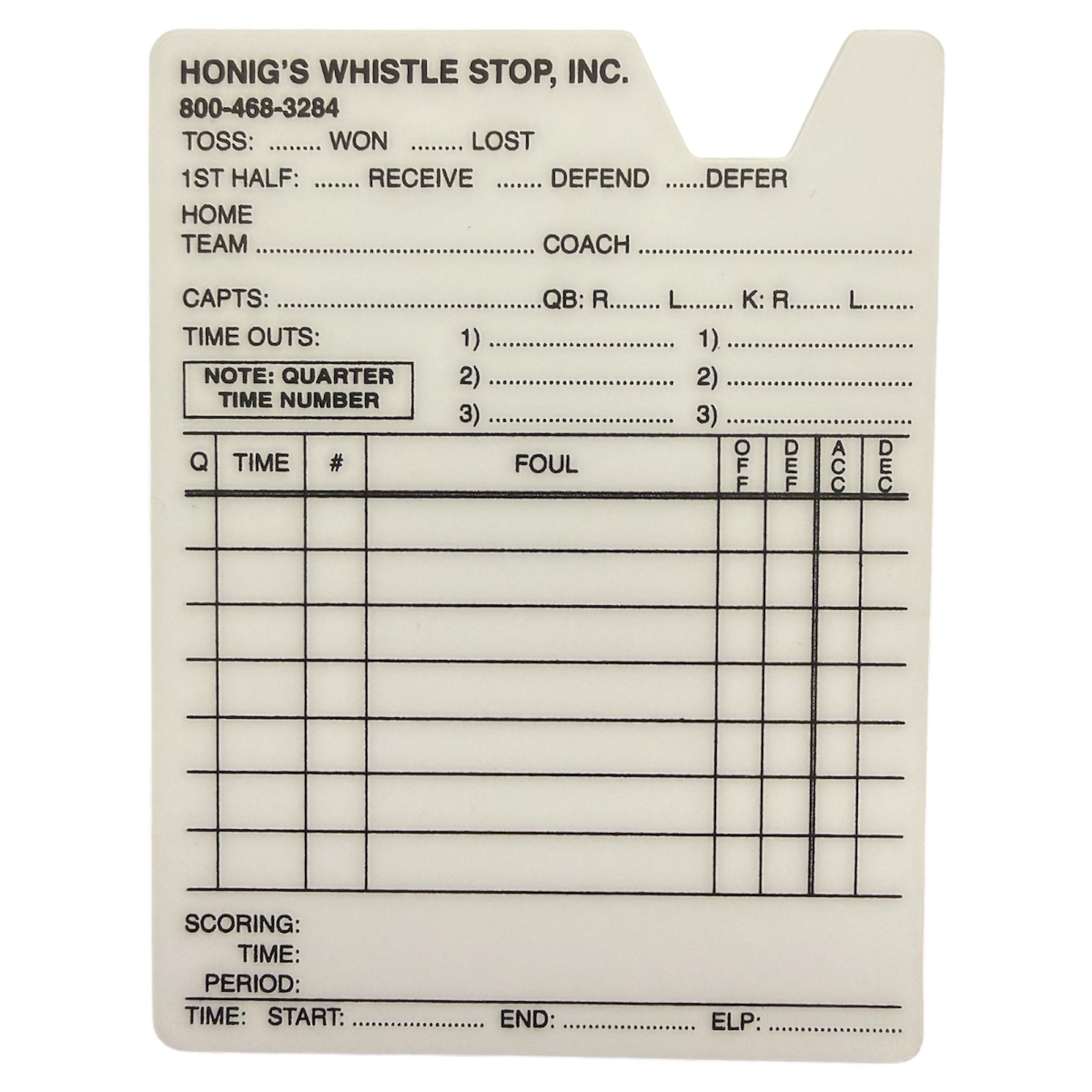 CARNET ARBITRE COMPLET – Image 2